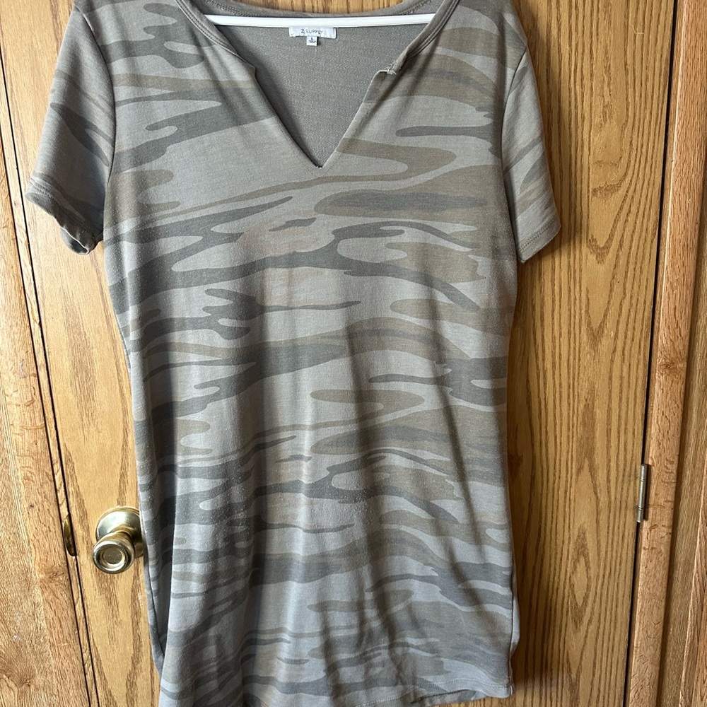 Camo Z Suppy T Shirt Dress *Like New!*